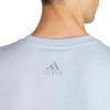 imageadidas Mens Essentials Single Jersey 3Stripes TShirtWonder BlueWonder Blue