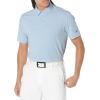imageadidas Mens Goto Polo ShirtBlue Dawn Melange