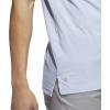 imageadidas Mens Goto Polo ShirtBlue Dawn Melange