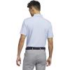 imageadidas Mens Goto Polo ShirtBlue Dawn Melange
