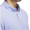 imageadidas Mens Goto Polo ShirtBlue Spark Melange