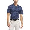 imageadidas Mens Goto Printed Mesh Polo ShirtConavy