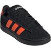 imageadidas Mens Grand Court Alpha 00s SneakerBlackImpact OrangeWhite