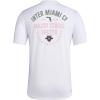 imageadidas Mens Inter Miami Cf MLS Short Sleeve TShirtWhite Inter Miami