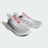 imageadidas Mens Kaptir 30 ShoeCloud WhiteCloud WhiteBright Red