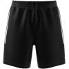 imageadidas Mens Legends 3Stripes ShortsBlackWhiteBlack