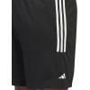 imageadidas Mens Legends 3Stripes ShortsBlackWhiteBlack