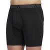 imageadidas Mens Microfiber Boxer Briefs Underwear Multipack  Athletic Moisture Wicking Stretch Fit ampamp TaglessBlackOnix GreyGreyM