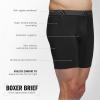 imageadidas Mens Microfiber Boxer Briefs Underwear Multipack  Athletic Moisture Wicking Stretch Fit ampamp TaglessBlackOnix GreyGreyM