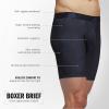 imageadidas Mens Microfiber Boxer Briefs Underwear Multipack  Athletic Moisture Wicking Stretch Fit ampamp TaglessGhost Legend Inktech IndigoCollegiate GreenGreyM