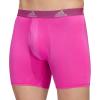 imageadidas Mens Microfiber Boxer Briefs Underwear Multipack  Athletic Moisture Wicking Stretch Fit ampamp TaglessLucid Fuchsia PinkLegend Ink BlueLucid BlueP