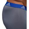 imageadidas Mens Microfiber Boxer Briefs Underwear Multipack  Athletic Moisture Wicking Stretch Fit ampamp TaglessOnix GreyBlackCollegiate Royal BlueP