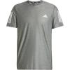 imageadidas Mens Own The Run TShirtGreyWhite Melange