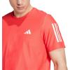 imageadidas Mens Own The Run TShirtSemi Lucid Red