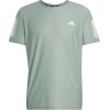 imageadidas Mens Own The Run TShirtSilver Green