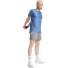 imageadidas Mens Own The Run TShirtTeam Royal BlueWhite Melange