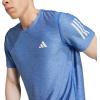imageadidas Mens Own The Run TShirtTeam Royal BlueWhite Melange