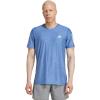 imageadidas Mens Own The Run TShirtTeam Royal BlueWhite Melange