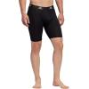 imageadidas Mens Performance 3Pack Long Boxer Brief Underwear Boxer Briefs  3Pack Long Mens Underwear PackBlackLight Onix GreyPerformance