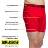 imageadidas Mens Performance Athletic Mesh Boxer Brief Underwear 3Pack Moisture Wicking Sport ComfortBetter ScarletBlackOnix Grey