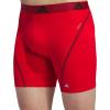 imageadidas Mens Performance Athletic Mesh Boxer Brief Underwear 3Pack Moisture Wicking Sport ComfortBetter ScarletBlackOnix Grey
