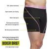 imageadidas Mens Performance Athletic Mesh Boxer Brief Underwear 3Pack Moisture Wicking Sport ComfortBlackBliss PinkSemi Blue Burst