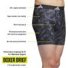 imageadidas Mens Performance Athletic Mesh Boxer Brief Underwear 3Pack Moisture Wicking Sport ComfortDigi Camo BlackonixBlackClear Grey