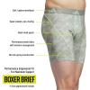 imageadidas Mens Performance Athletic Mesh Boxer Brief Underwear 3Pack Moisture Wicking Sport ComfortDigi Camo Silver Pebblesemi Green SparkSilver Pebble GreySemi Green Spark