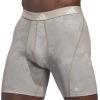 imageadidas Mens Performance Athletic Mesh Boxer Brief Underwear 3Pack Moisture Wicking Sport ComfortDrift Wonder Aluminaputty BeigeCarbon GreyOnix Grey