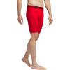 imageadidas Mens Performance Mesh Long Boxer Brief Underwear 3Pack for Active Sport and All Day ComfortBetter ScarletBlackOnix Grey