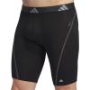 imageadidas Mens Performance Mesh Long Boxer Brief Underwear 3Pack for Active Sport and All Day ComfortBlackOnix GreyBlack