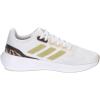imageadidas Mens Running ShoeCore White Gold Met Magic Beige