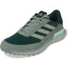 imageadidas Mens S2G Spikeless 24 Golf ShoesAurora IvySilver PebbleSemi Flash Aqua
