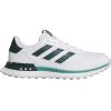 imageadidas Mens S2G Spikeless 24 Golf ShoesFootwear WhiteAurora IvyPreloved Teal