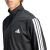 imageadidas Mens Size Basic 3Stripes Tricot Track SuitBlack