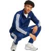 imageadidas Mens Size Basic 3Stripes Tricot Track SuitDark Blue