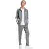 imageadidas Mens Size Basic 3Stripes Tricot Track SuitGrey