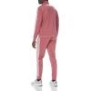 imageadidas Mens Size Basic 3Stripes Tricot Track SuitPreloved Crimson