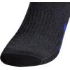 imageadidas Mens Socks Athletic Cushioned Quarter 3Pack Compression MoistureWicking Comfortable DurableBlackOnix GreyBetter Scarlet