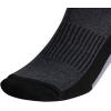imageadidas Mens Socks Athletic Cushioned Quarter 3Pack Compression MoistureWicking Comfortable DurableBlackOnix GreyGrey