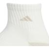 imageadidas Mens Socks Athletic Cushioned Quarter 3Pack Compression MoistureWicking Comfortable DurableOff WhitePreloved Ink BlueLegend Ivy Green