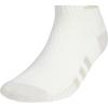 imageadidas Mens Socks Athletic Cushioned Quarter 3Pack Compression MoistureWicking Comfortable DurableOff WhitePreloved Ink BlueLegend Ivy Green