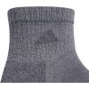 imageadidas Mens Socks Athletic Cushioned Quarter 3Pack Compression MoistureWicking Comfortable DurableOnix GreyLight Onix GreyLegend Ink Blue