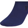 imageadidas Mens Superlite No Show Socks with Arch Compression Athletic Durable Lightweight Breathable 6PackDark BlueTech Indigo BlueCrew Blue