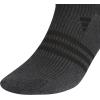 imageadidas Mens Superlite No Show Socks with Arch Compression Athletic Durable Lightweight Breathable 6PackOnix GreyBlack