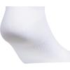 imageadidas Mens Superlite No Show Socks with Arch Compression Athletic Durable Lightweight Breathable 6PackWhiteBlack30