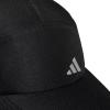 imageadidas Mens Superlite Trainer 3 Performance Relaxed Fit Adjustable Running and Training HatBlackSilver Reflective