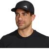 imageadidas Mens Superlite Trainer 3 Performance Relaxed Fit Adjustable Running and Training HatBlackSilver Reflective