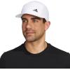 imageadidas Mens Superlite Trainer 3 Performance Relaxed Fit Adjustable Running and Training HatWhiteBlack ReflectiveSilver Reflective
