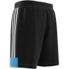 imageadidas Mens Tall Size House of Tiro Nations Pack ShortsBlackLight BlueWhite